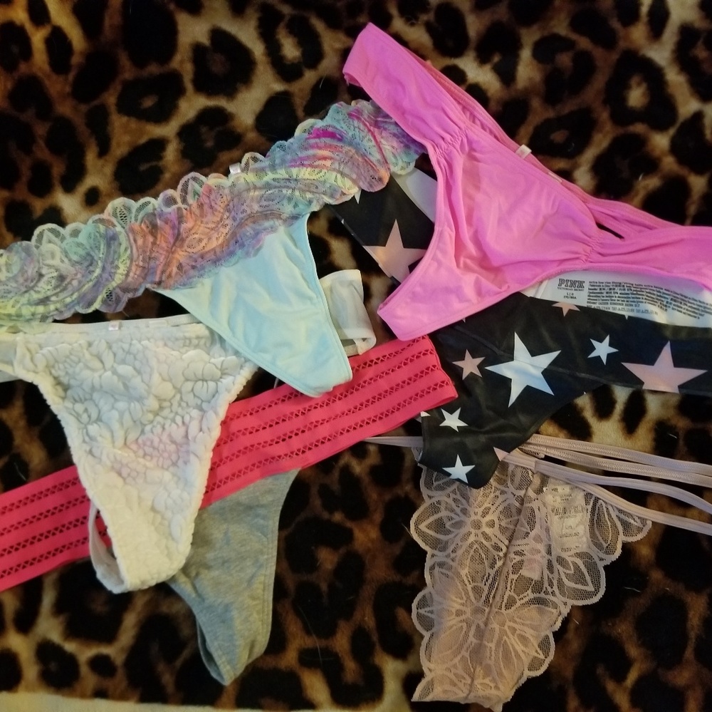 Lot of NWT Victoria Secret thongs